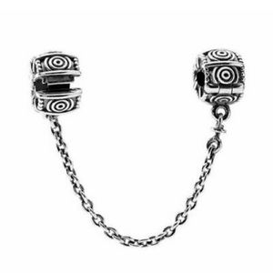 Pandora Sterling Vortex Safety Chain Charm 790583